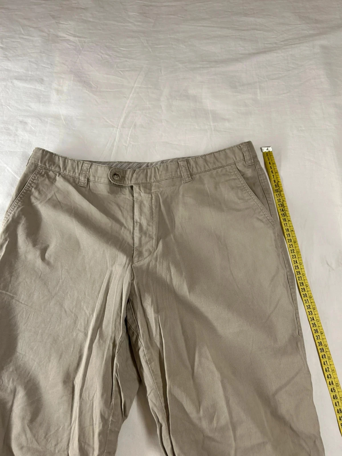 Vintage beige grey chino SAINT HILAIRE – photo 5